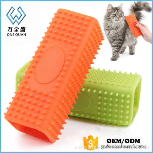Wholesale Pet Hair Grooming Pet Rubber Brushes